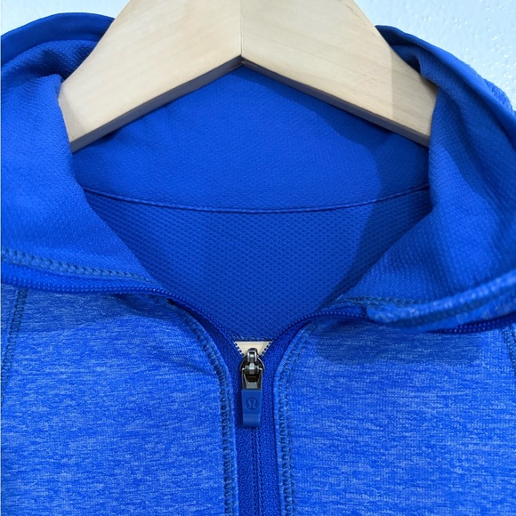 Lululemon Pace Pusher 1/2 Zip in Blue - Picture 5 of 7